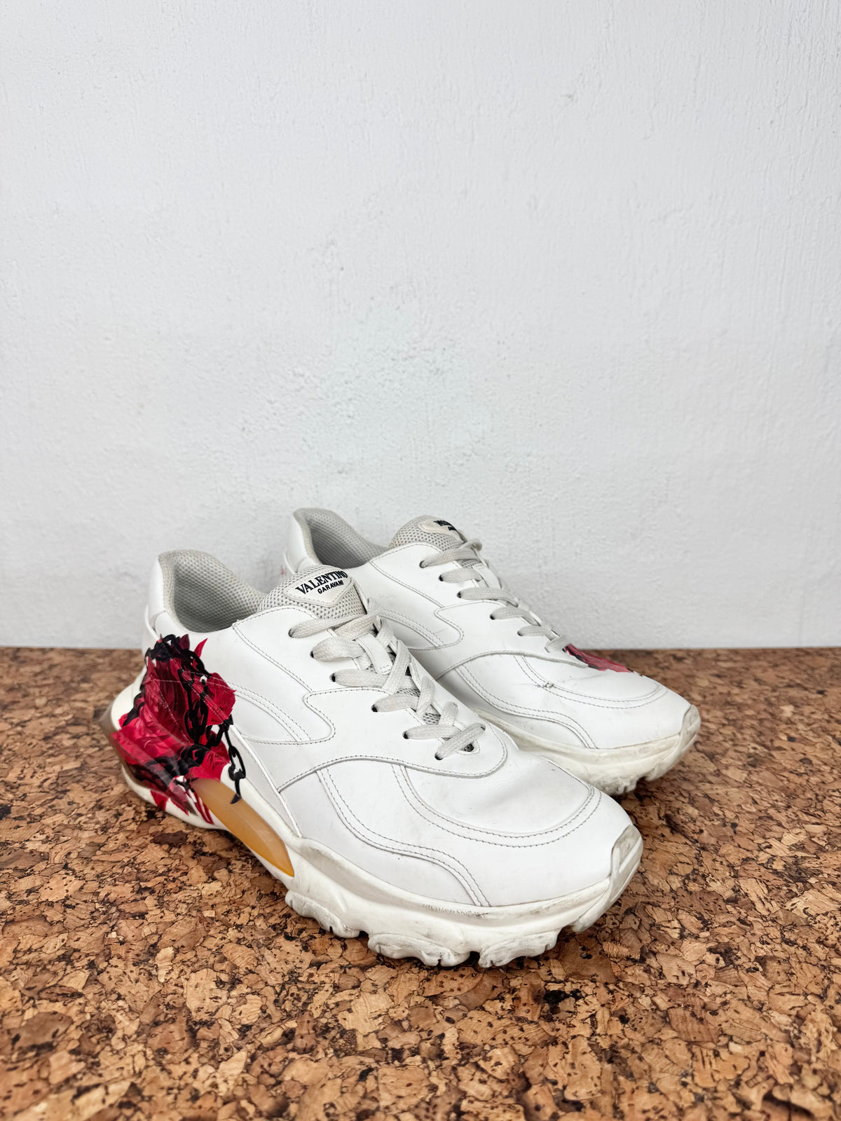 Valentino Garavani x UNDERCOVER Rose Pattern 'Bounce' Sneakers - EU40