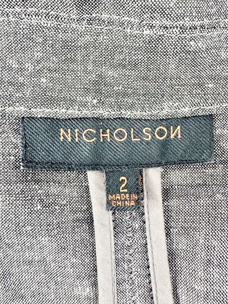 Nicholson Linen & Cotton Blend Light Blazer - AU10