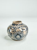 Antique Blue Cracked Glaze Jarlet