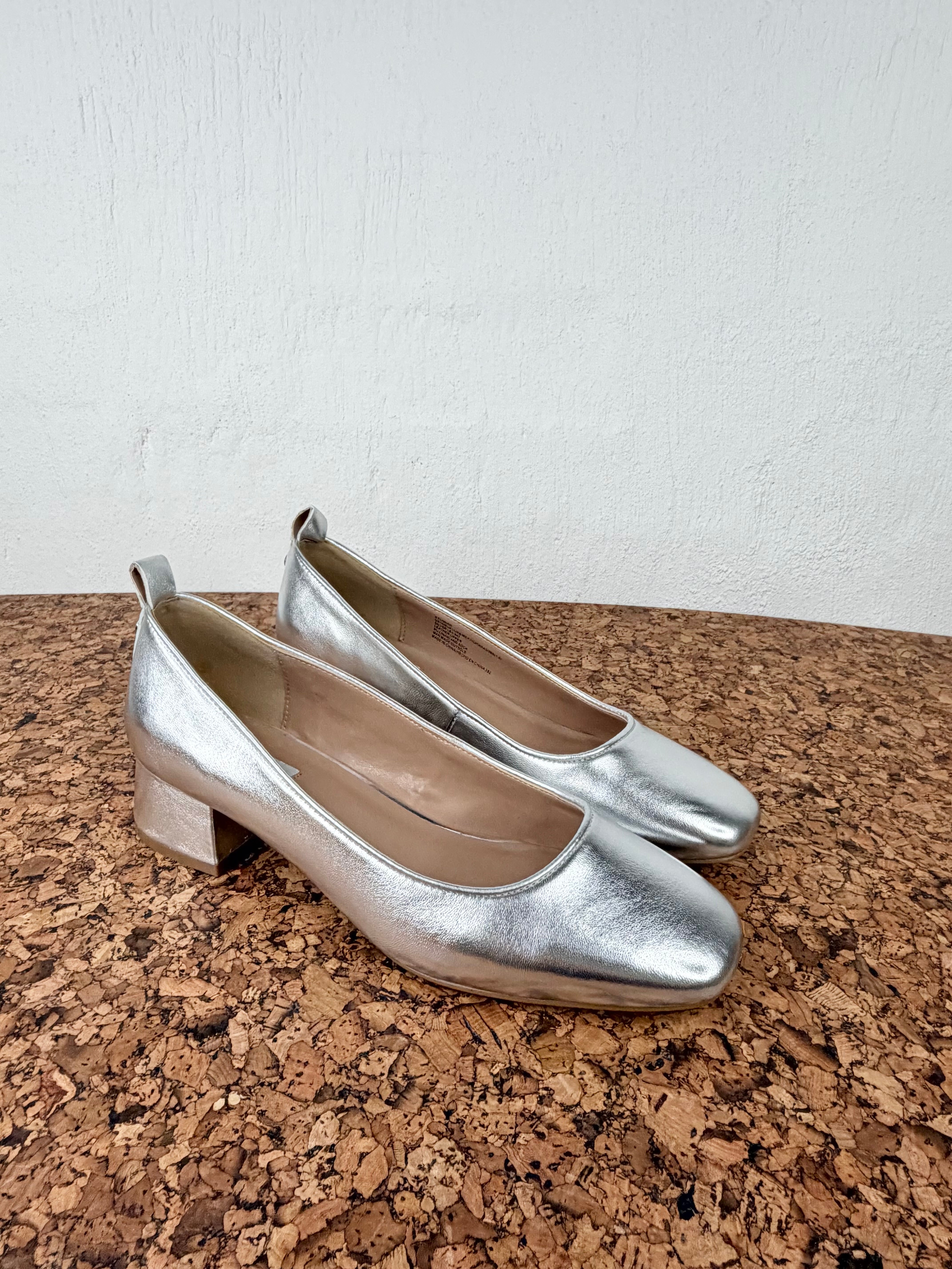 Steve Madden 'Stunnah Silver Lea' Ballet Flats - EU41