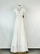 Reformation 'Rosey' Ivory Maxi Dress NWT - AU6/8