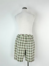 Boden Green Pink & Blue Patterned Shorts - AU18