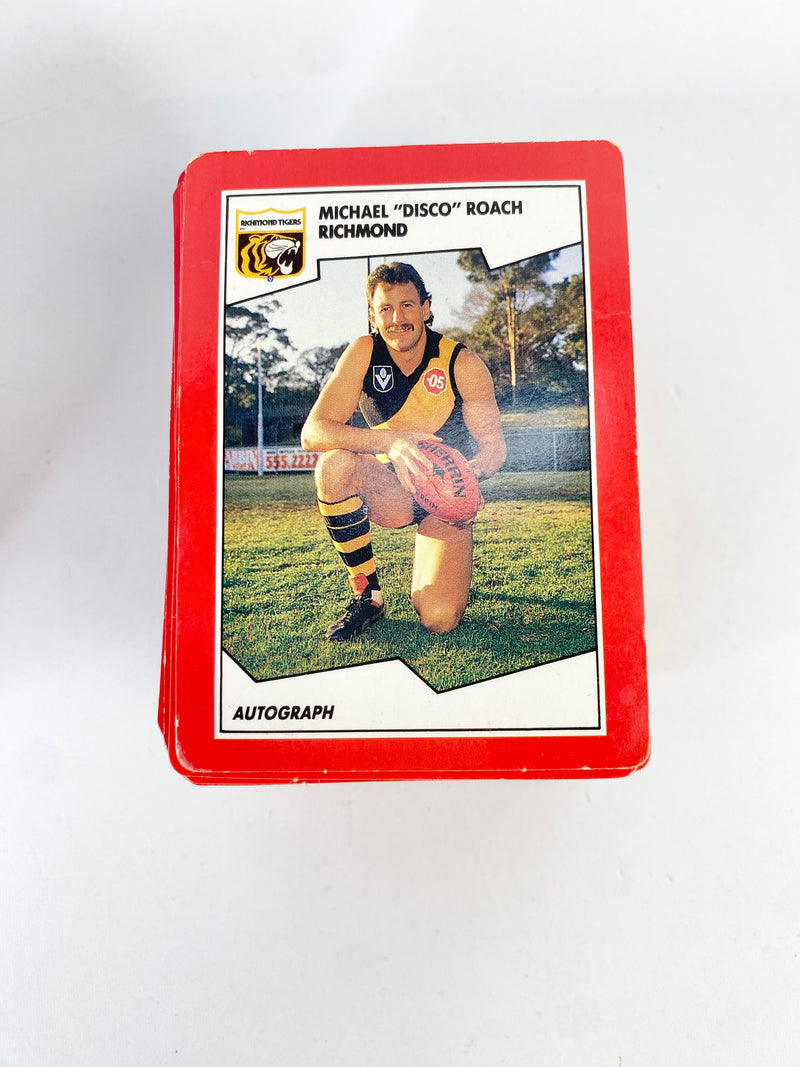 Vintage 1989 Stimoral Scanlens AFL Trading Cards