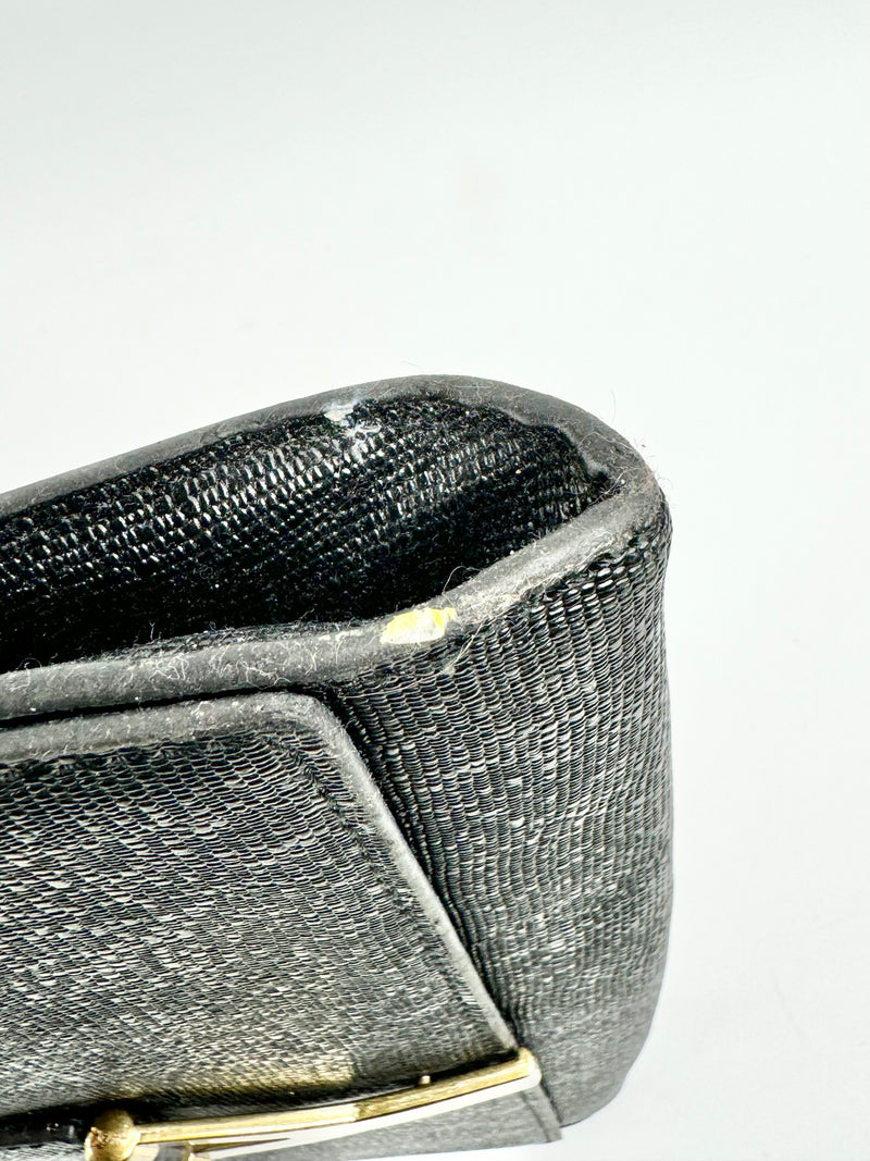 Vintage Yves Saint Laurent Black Chyc Clutch