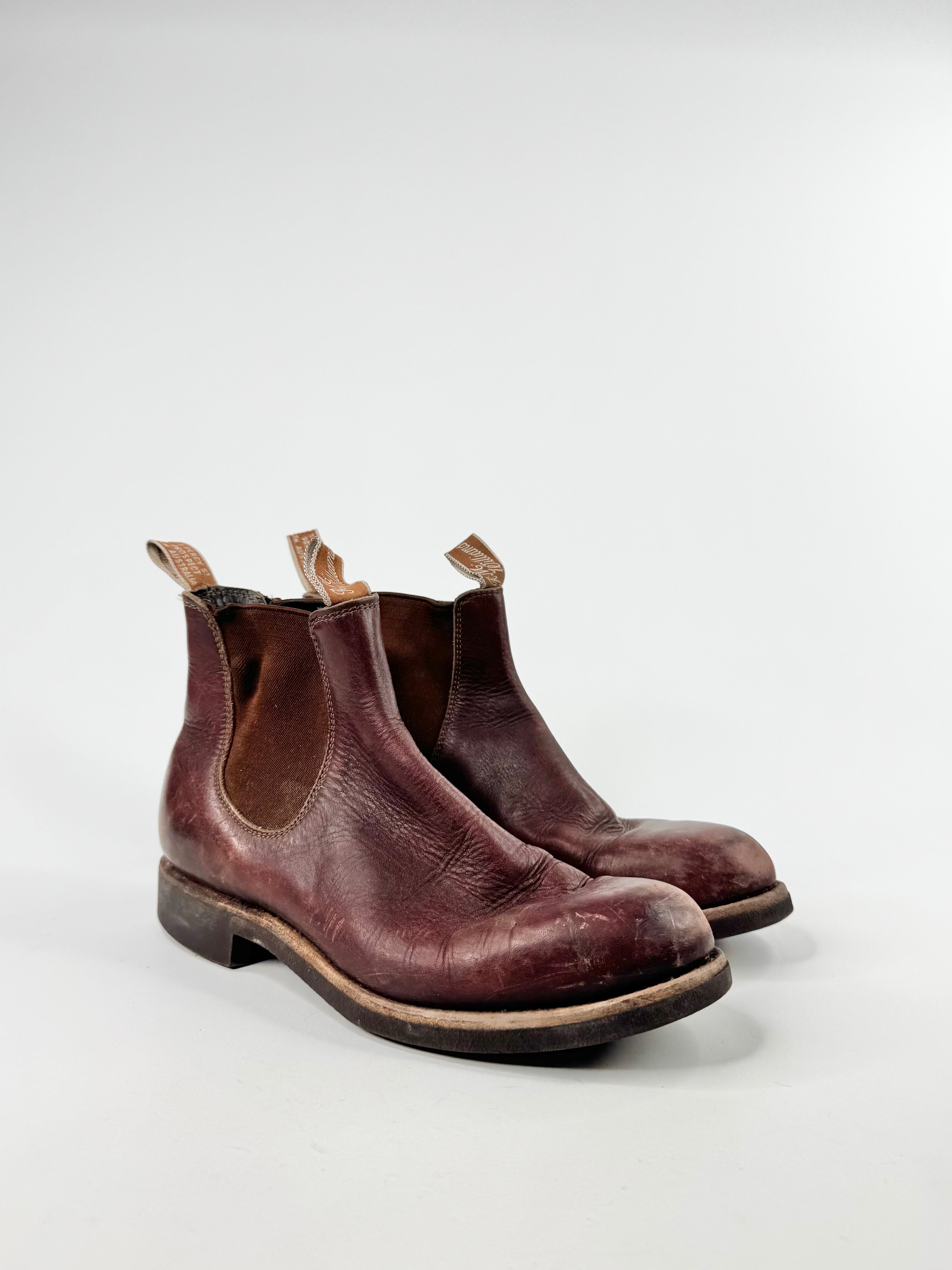 R.M. Williams Red Boots - 6.5G