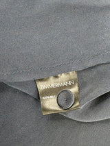 Zimmermann Midnight Blue Silk Halter-Neck Gown - AU14