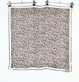 Vintage Jaeger London Microfloral Silk Scarf