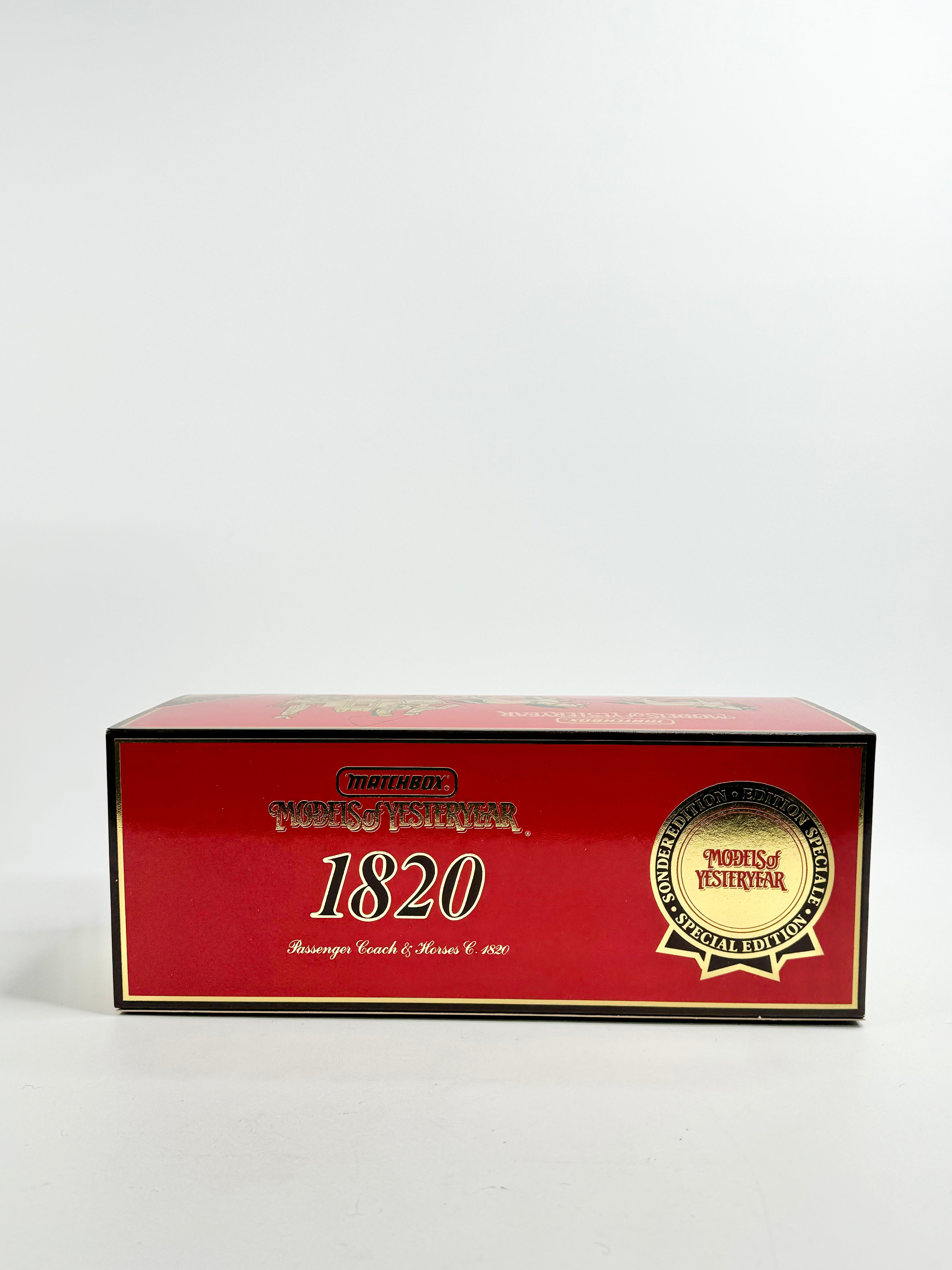 Matchbox Models of Yesteryear 1820 Horse & Carriage - NWT