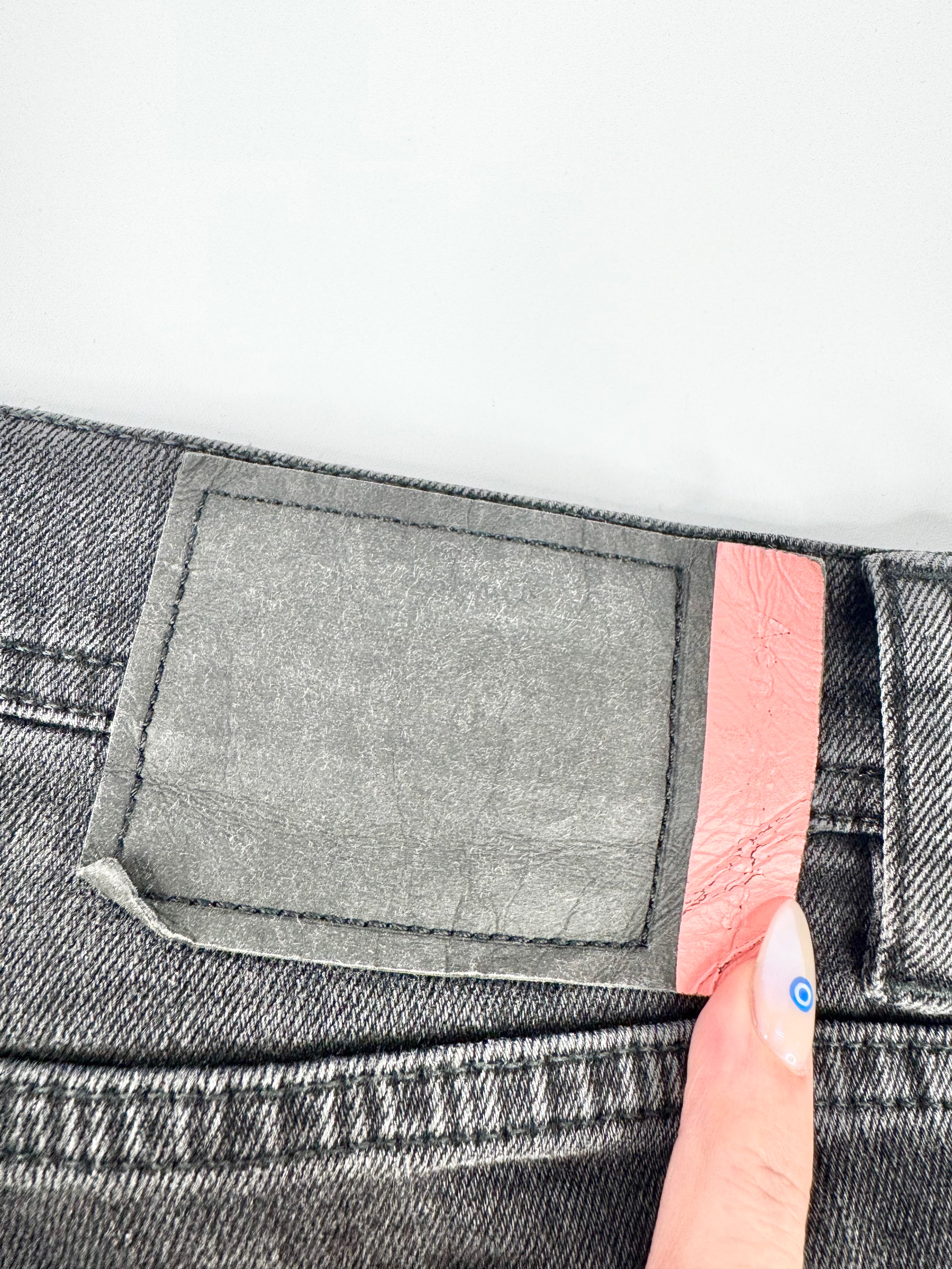 Acne Studios Blå Konst Faded Black 'North Used' Jeans - 33/34