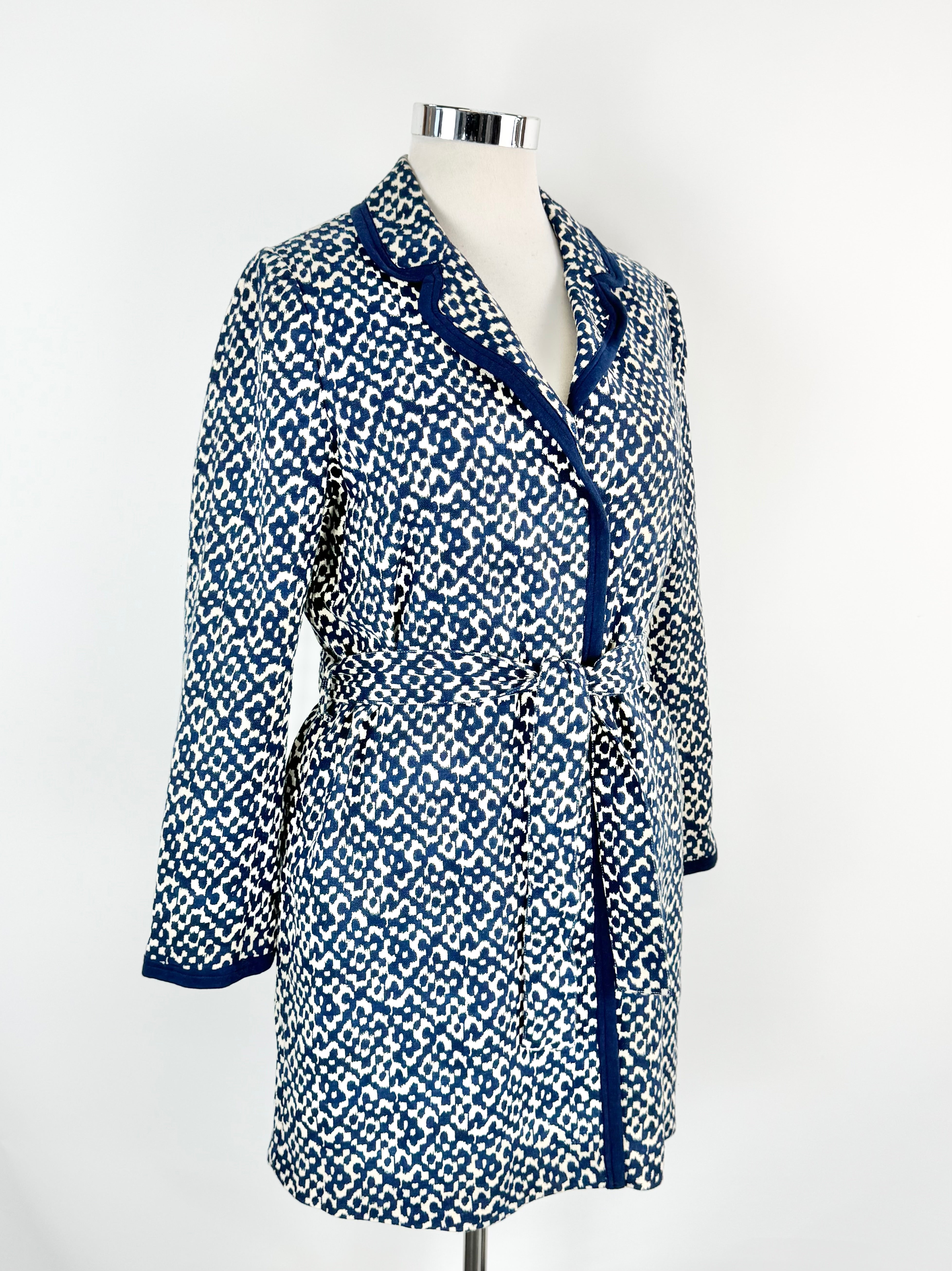 Stella Forrest Blue & Cream Coat - AU12