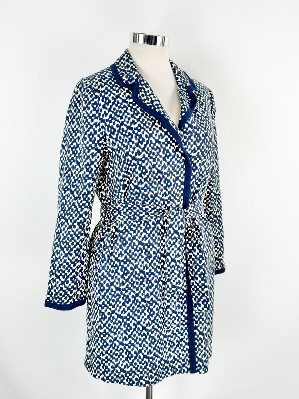 Stella Forrest Blue & Cream Coat - AU12