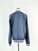 Maison Kitsune Blue Bomber Jacket - M