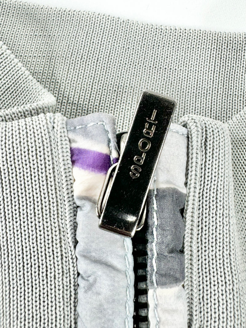 Vintage 90s Versace Sport Grey & Purple Ski Jacket - AU10