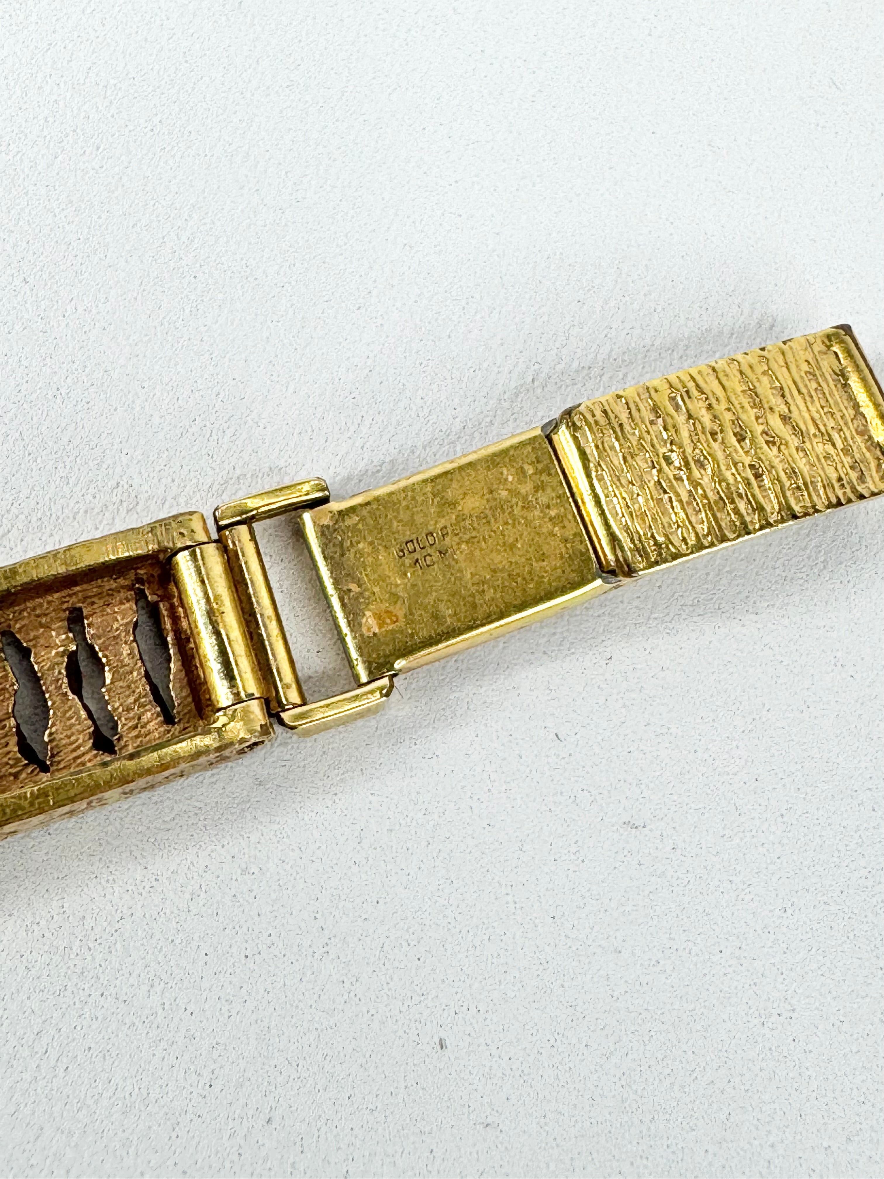 Vintage Hamilton Manual Wind Gold Plated Watch