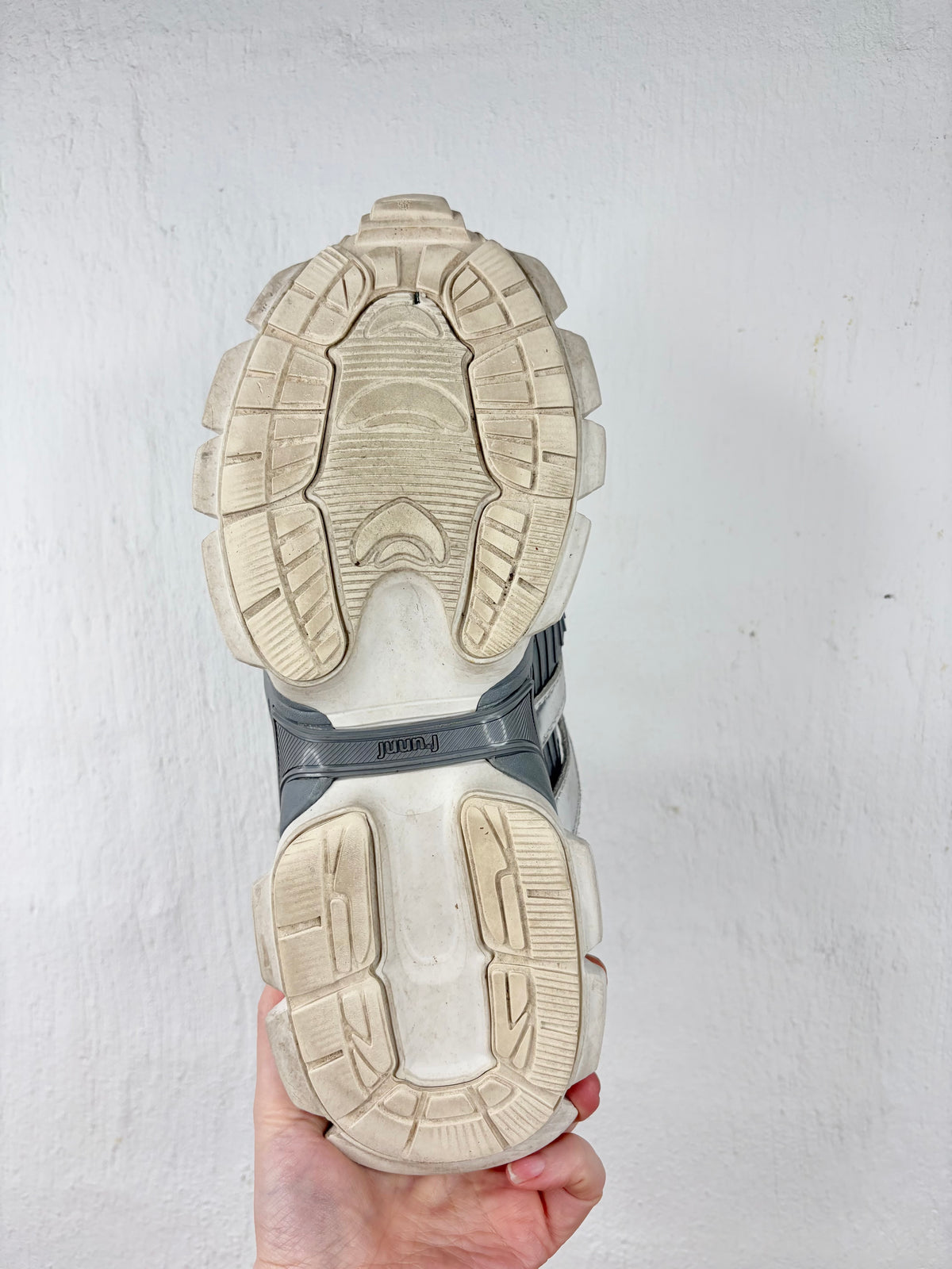 Juun. J 2019 Silver Strap Technical Sneakers - EU41