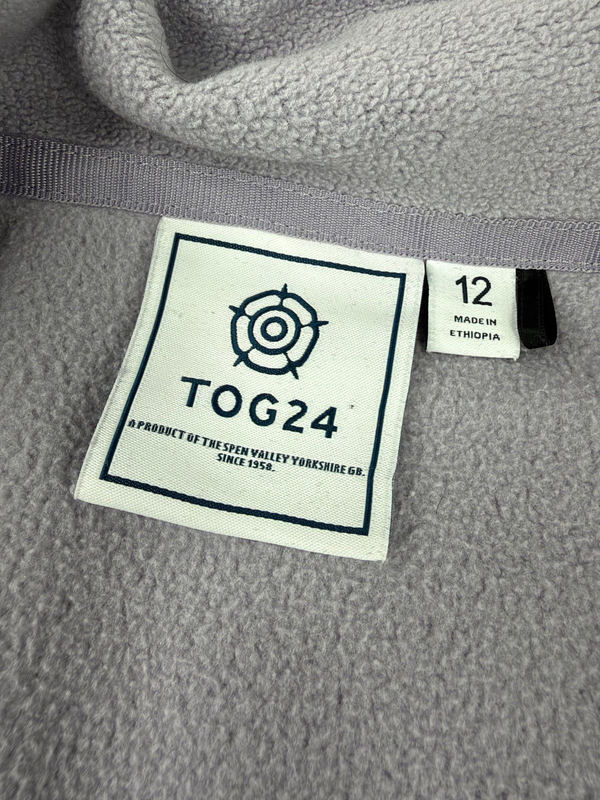 TOG 24 Lavender Fleece Quarter Zip - AU12