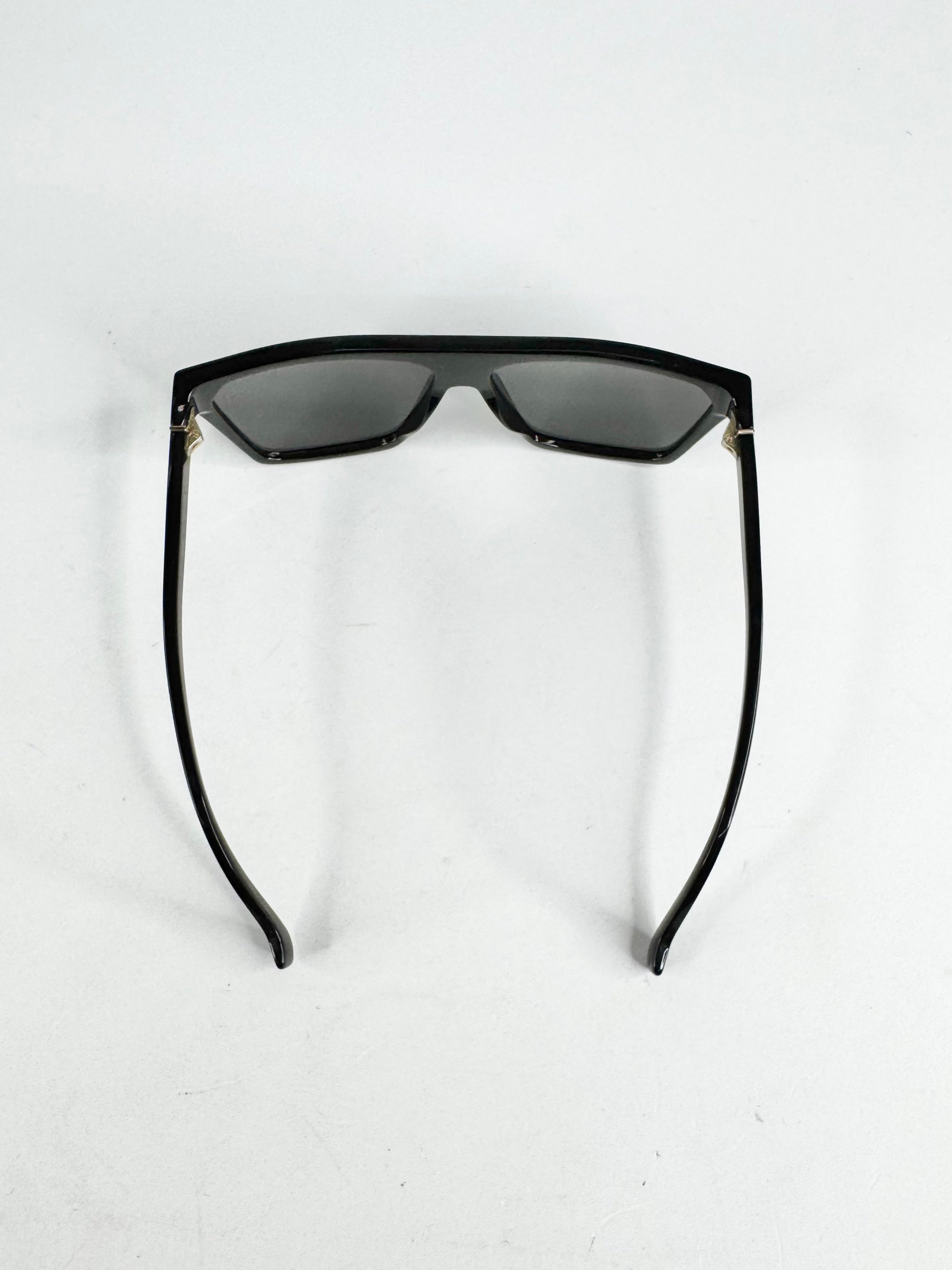 Loewe Grey Acetate Flat Top Sunglasses