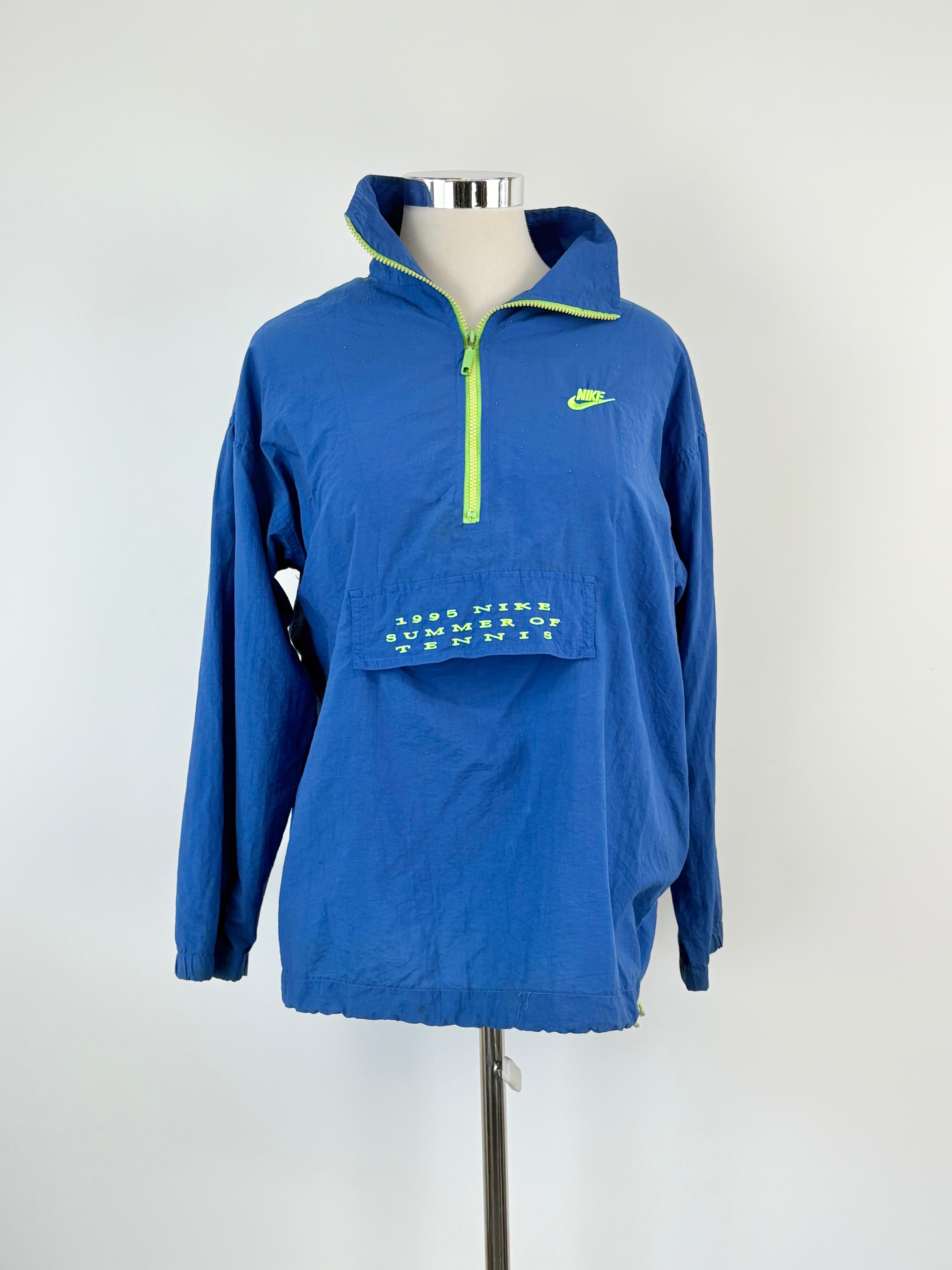 Vintage '95 Nike 'Summer of Tennis' 1/2 Zip Jacket - M