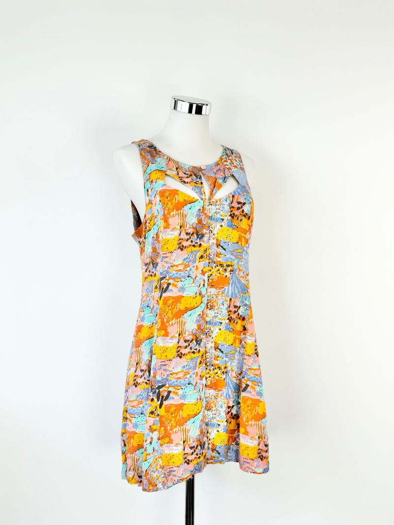 Something Else by Natalie Wood x Ken Done Patterned Summer Dress - AU10