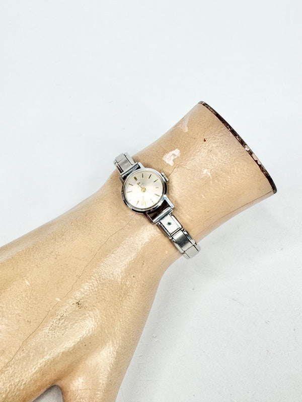 Vintage 1970s Silver Tone Tissot Watch