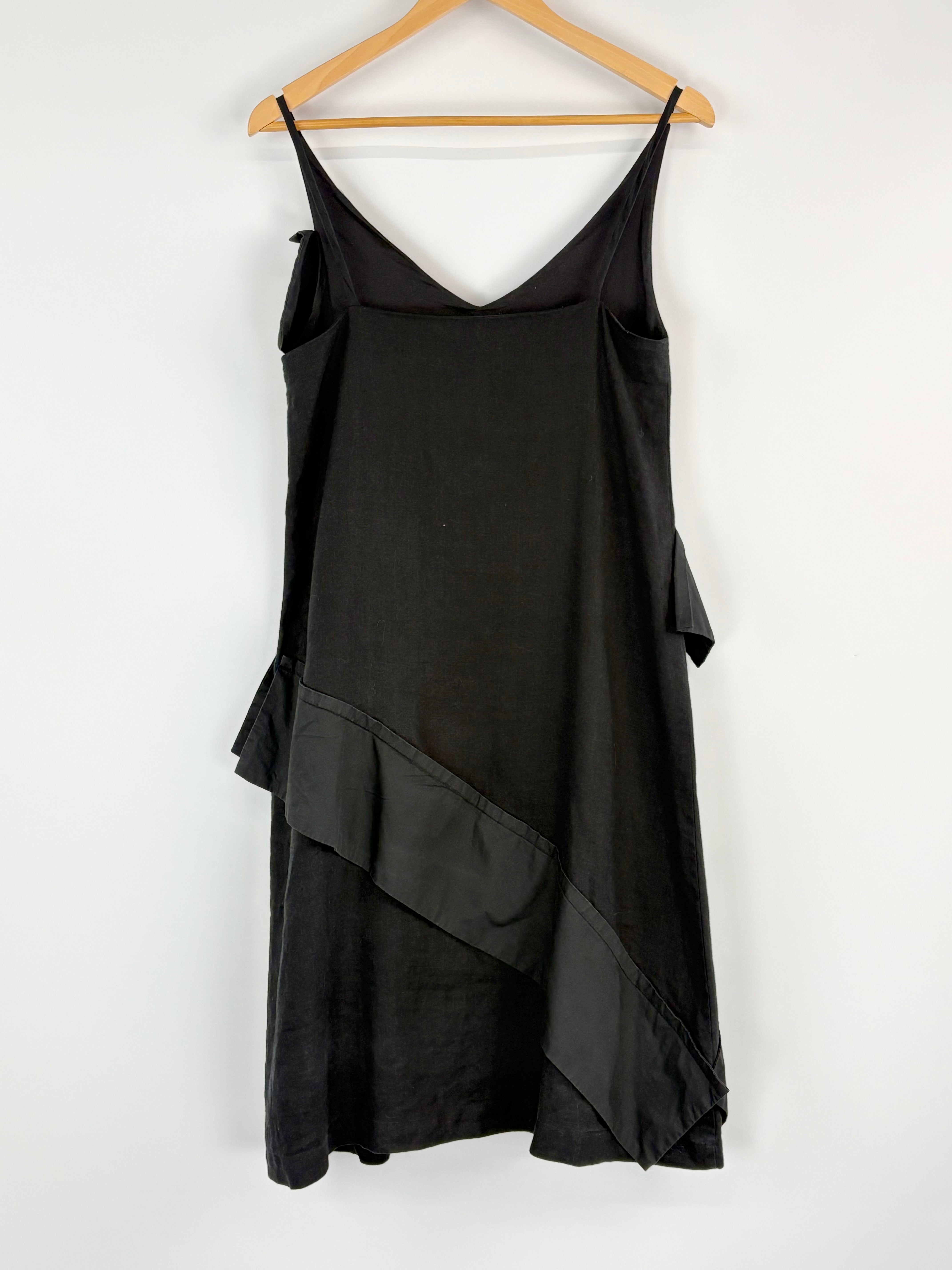 Alpha60 Black Strappy Bell Dress - AU6