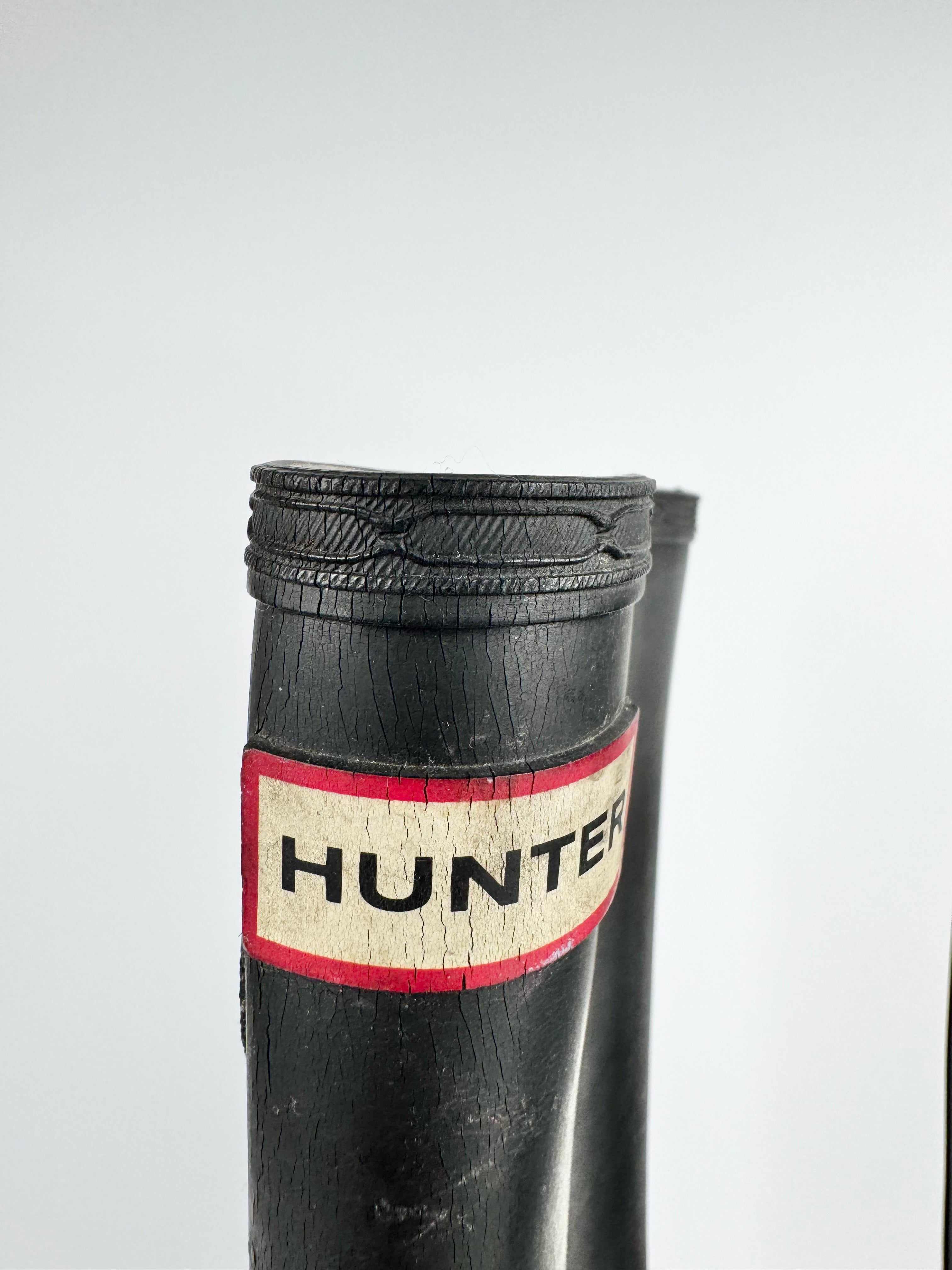 Hunter Black Wellingtons - EU35/36