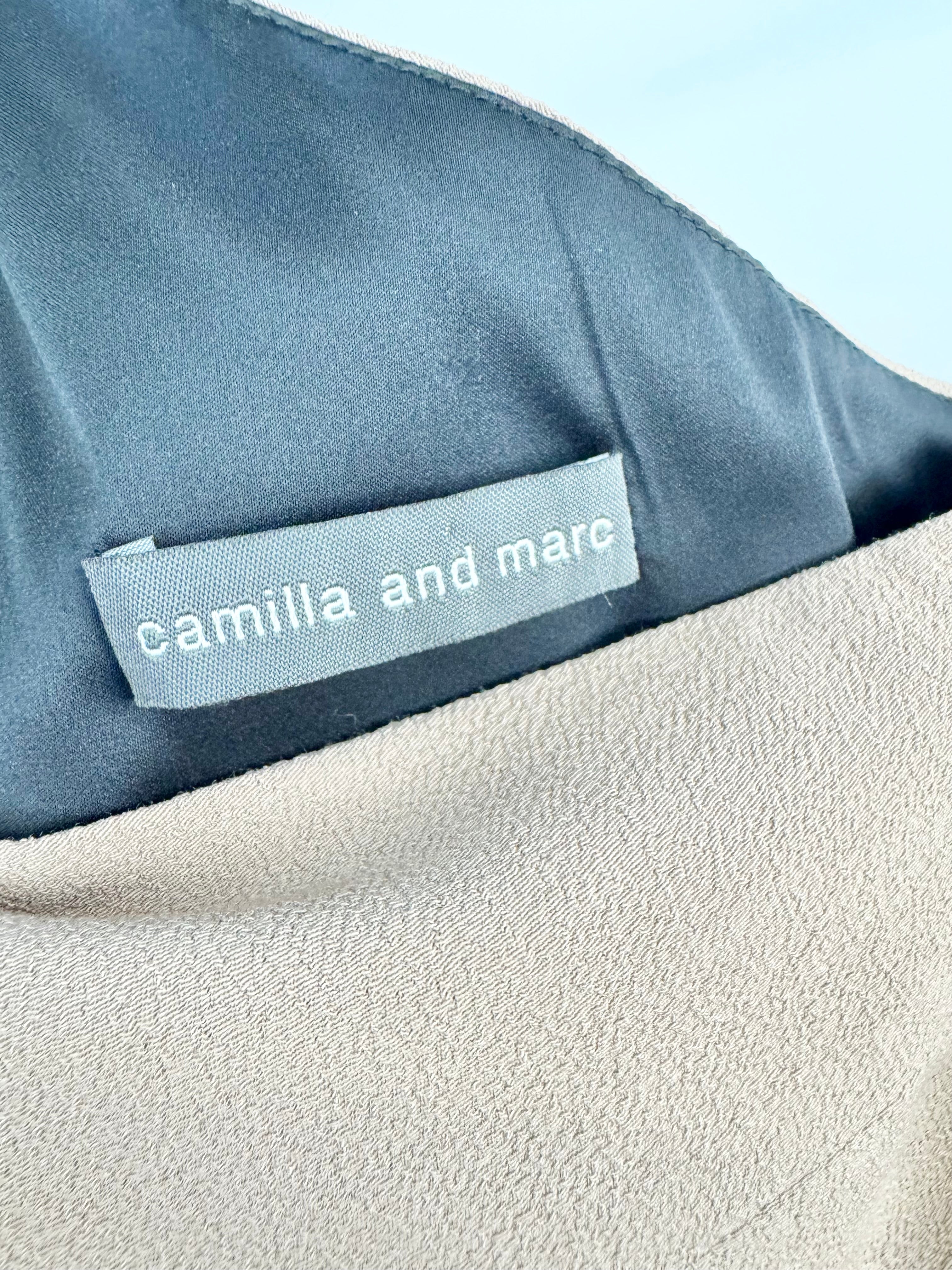 Camilla and Marc 3-Tone One Shoulder 'Howling' Dress - AU12