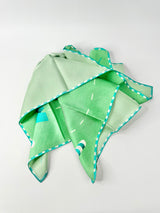 Bvlgari David Pizzigoni Soft Green Paper Plane Scarf