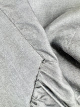 Spijkers En Spijkers Grey Silk Dress - AU12