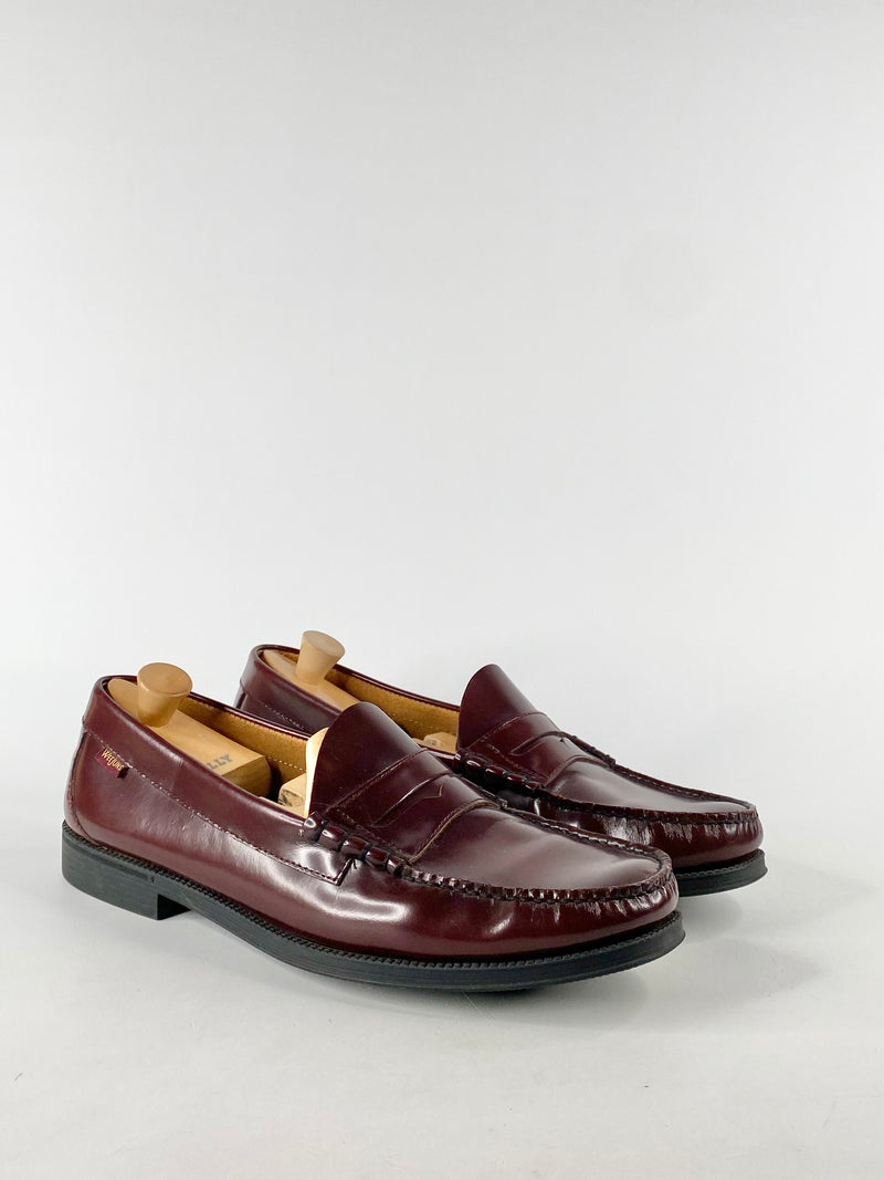 Weejuns Burgundy Penny Loafers - EU46