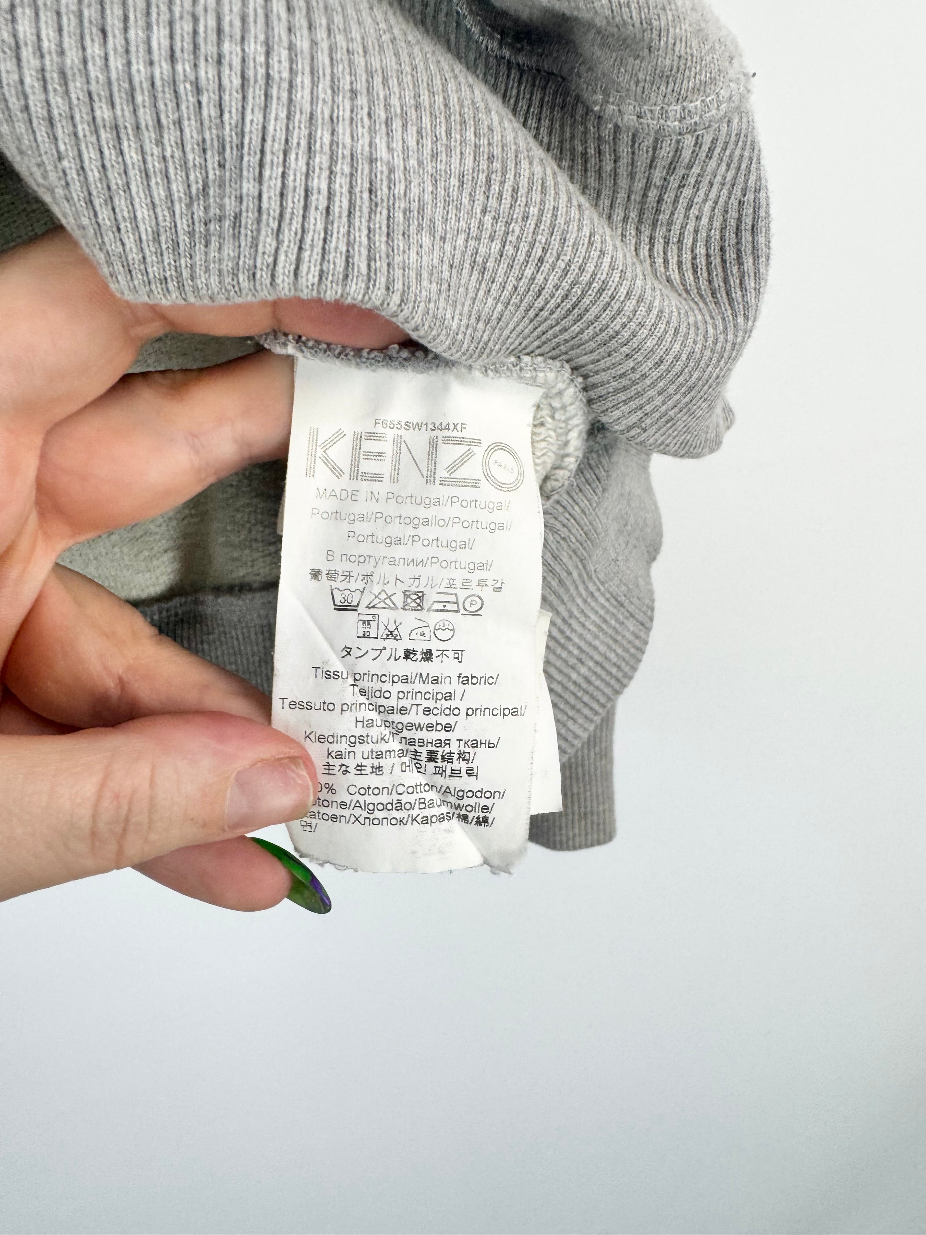 Kenzo Grey Shere Khan Sweater - AU8/10
