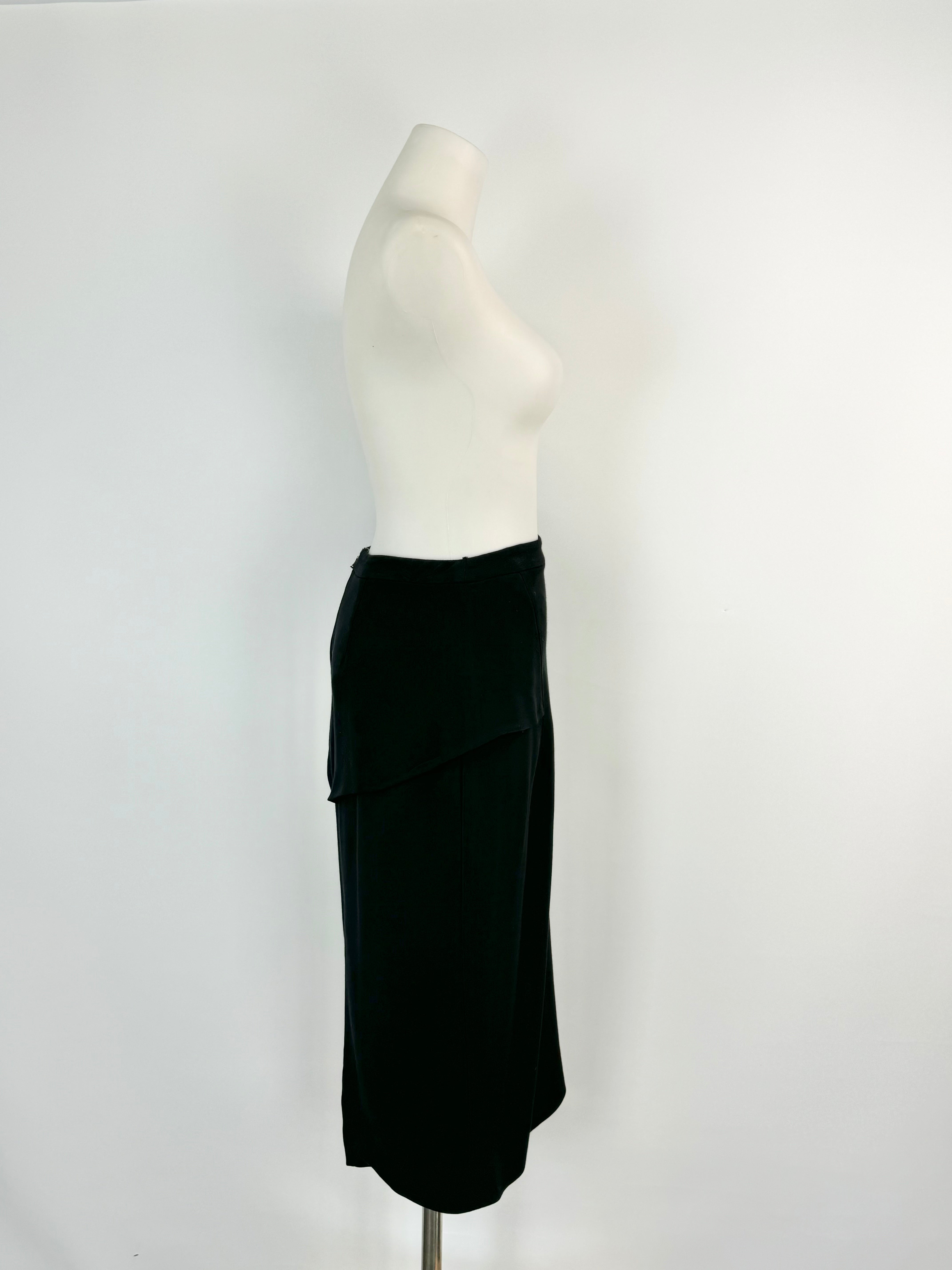 Willow Black Pencil Skirt - AU8