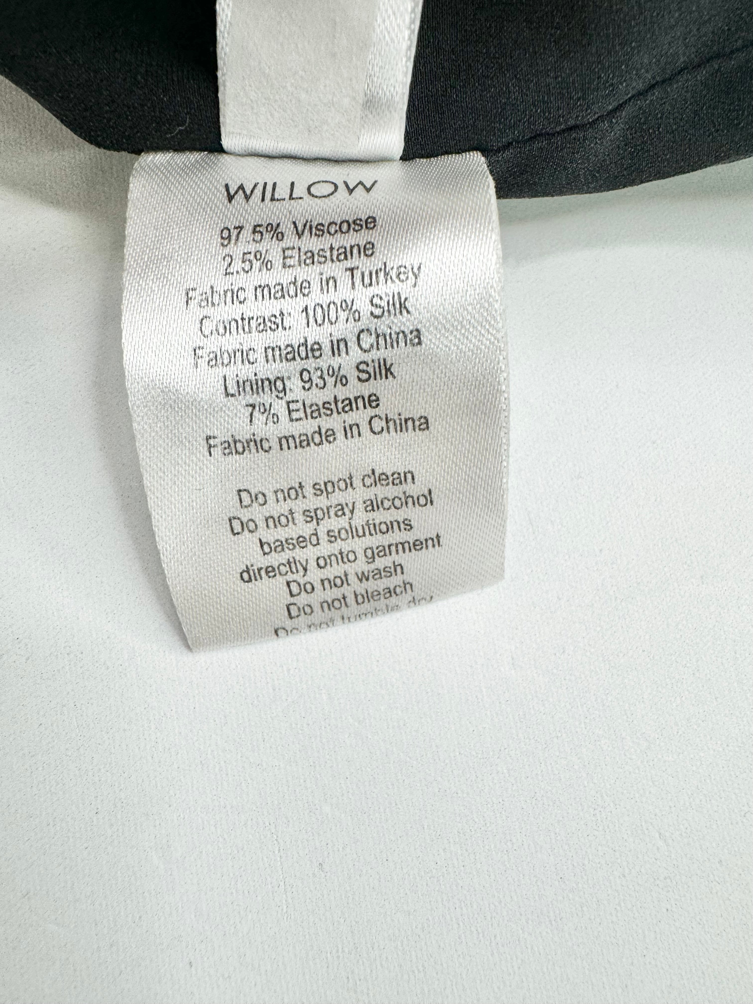 Willow Black Pencil Skirt - AU8
