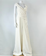 Talbot Runhof Cream 'Citrin1' Jumpsuit NWT - AU10