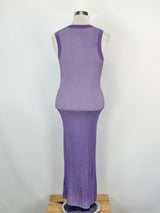 Sass & Bide Lilac 'Sugar Pill' Knit Tank Dress - AU10/12