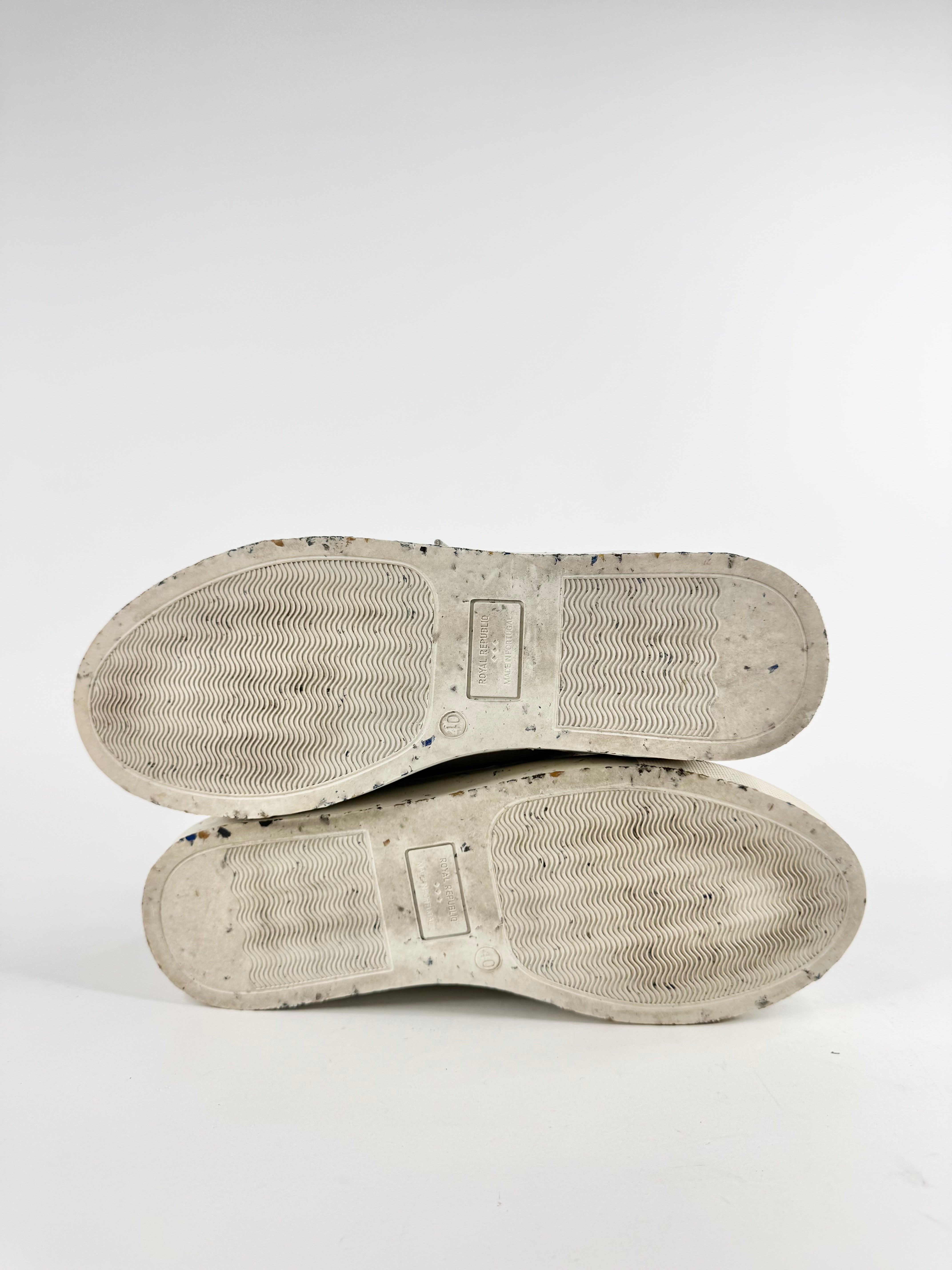 Royal Republiq Grey Suede Lace Up High Tops - EU40