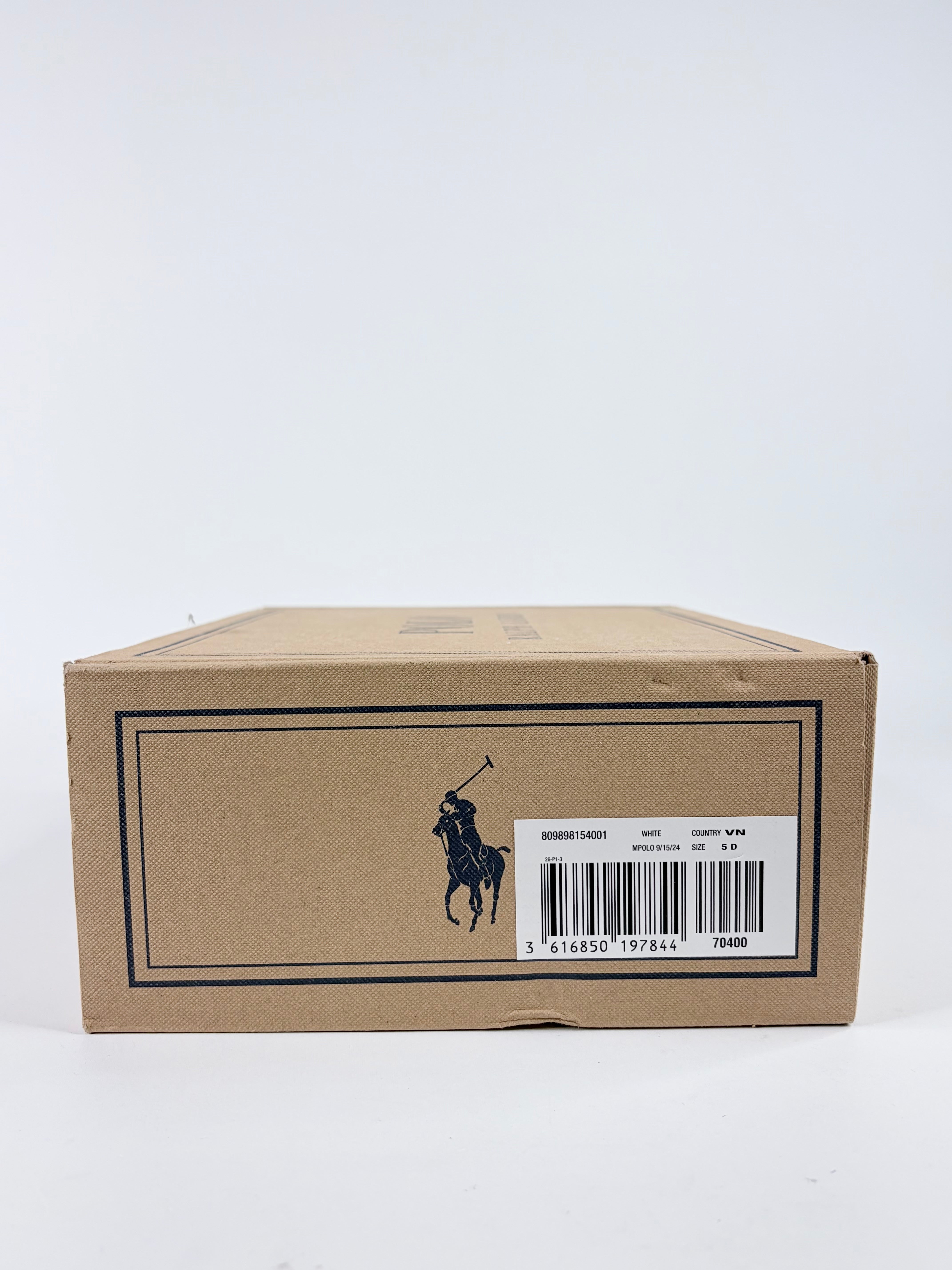 Polo Ralph Lauren x Australian Open White & Navy Sneakers - EU38
