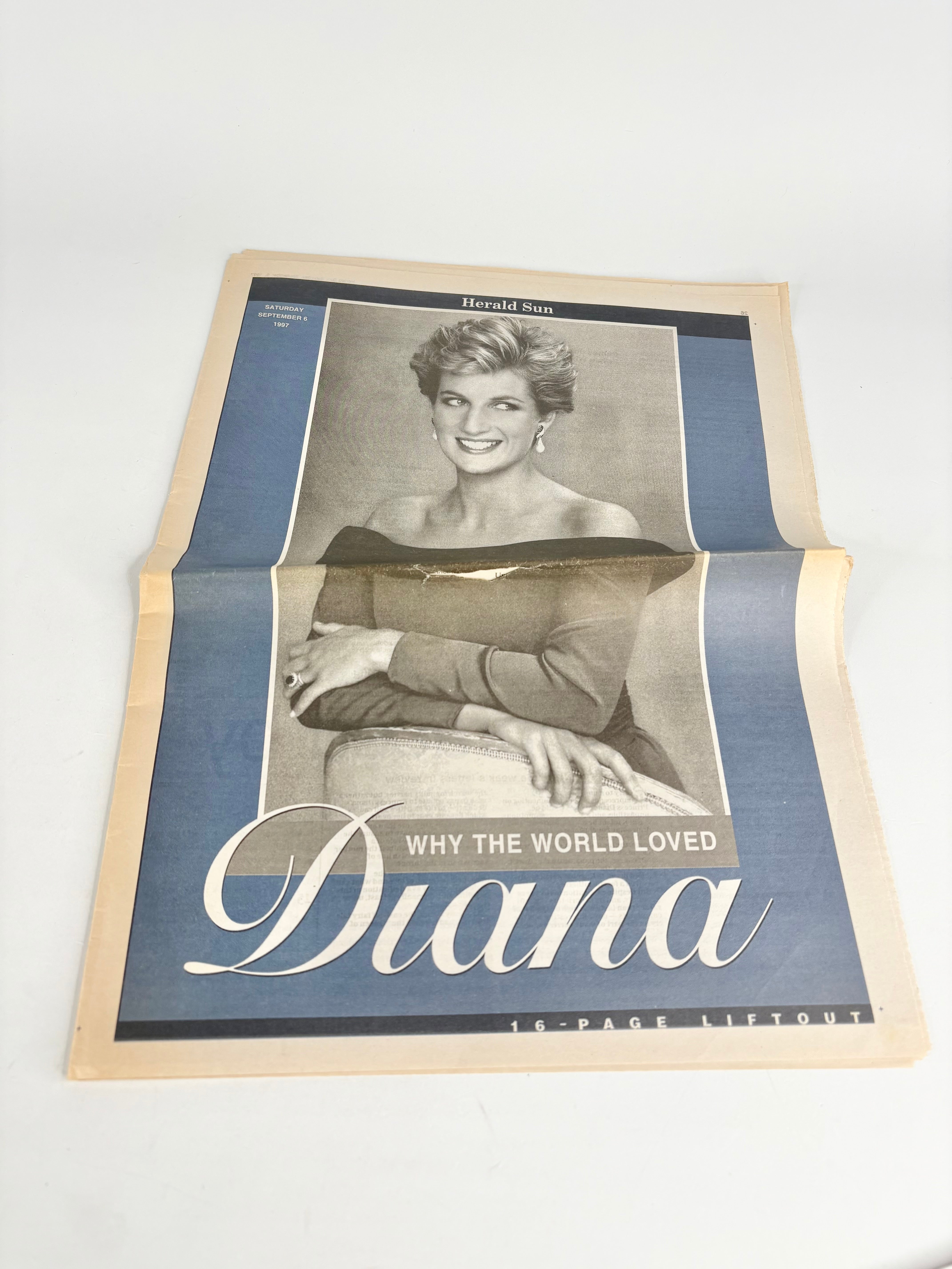Assorted Princess Diana & Royal Family Newspapers & Magazines