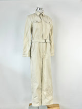 Ksubi Eggshell Cotton Jumpsuit - AU6