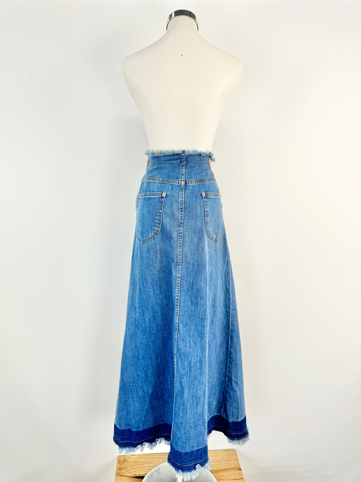 See by Chloe Denim Maxi SKirt - AU10