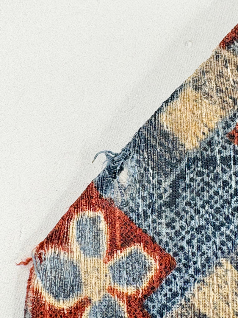 Ermenegildo Zegna Blue Flower-Print Silk Tie
