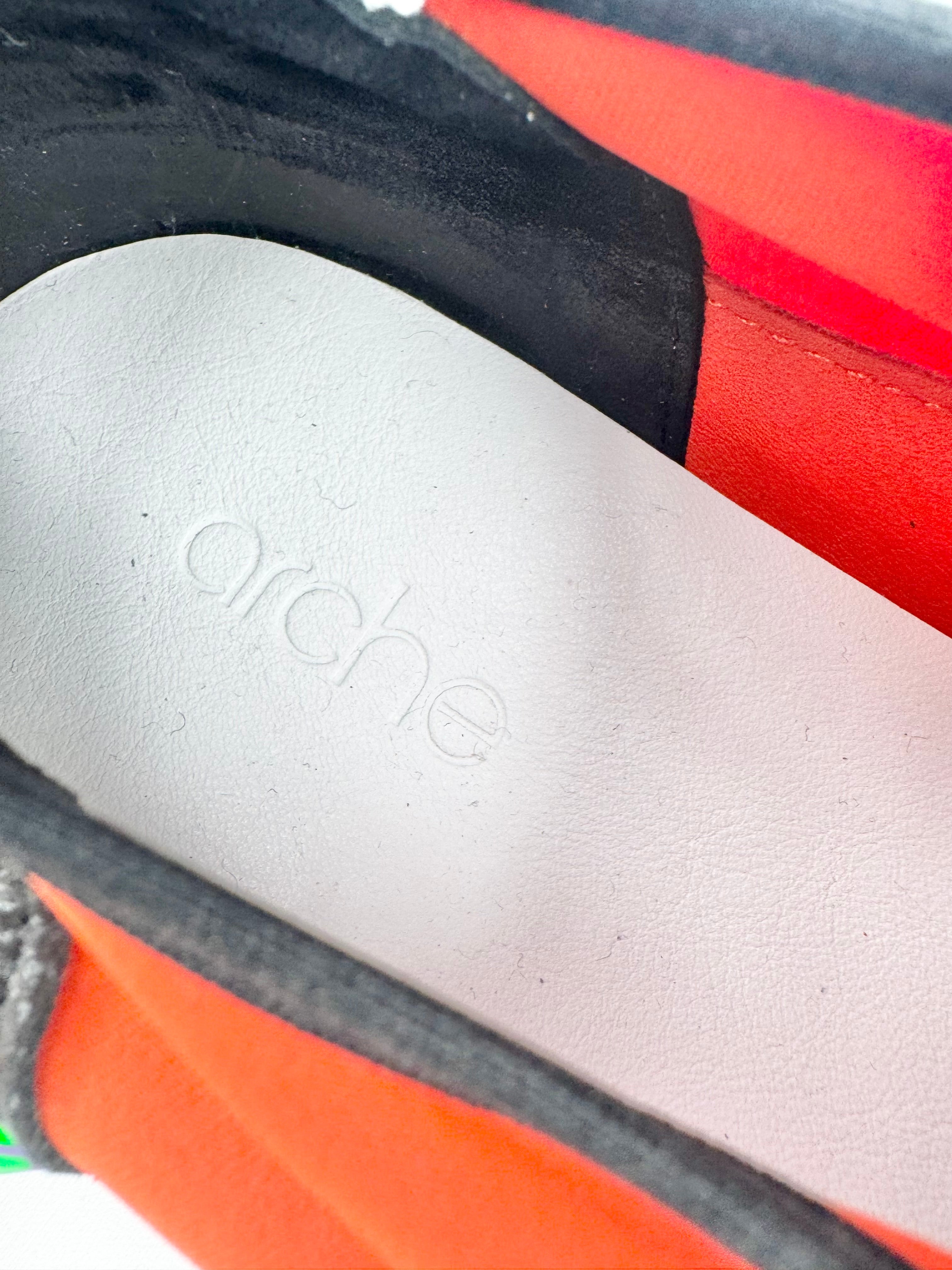 Arche Safety Orange Neoprene Sneakers - EU42