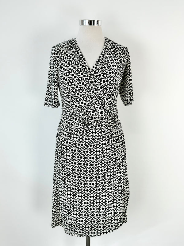 Perri Cutten Black & White 'Pippa Dress NWT - AU12/14