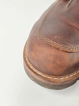 Rockport Dark Brown Leather Lace-Up Ankle Boots - EU45
