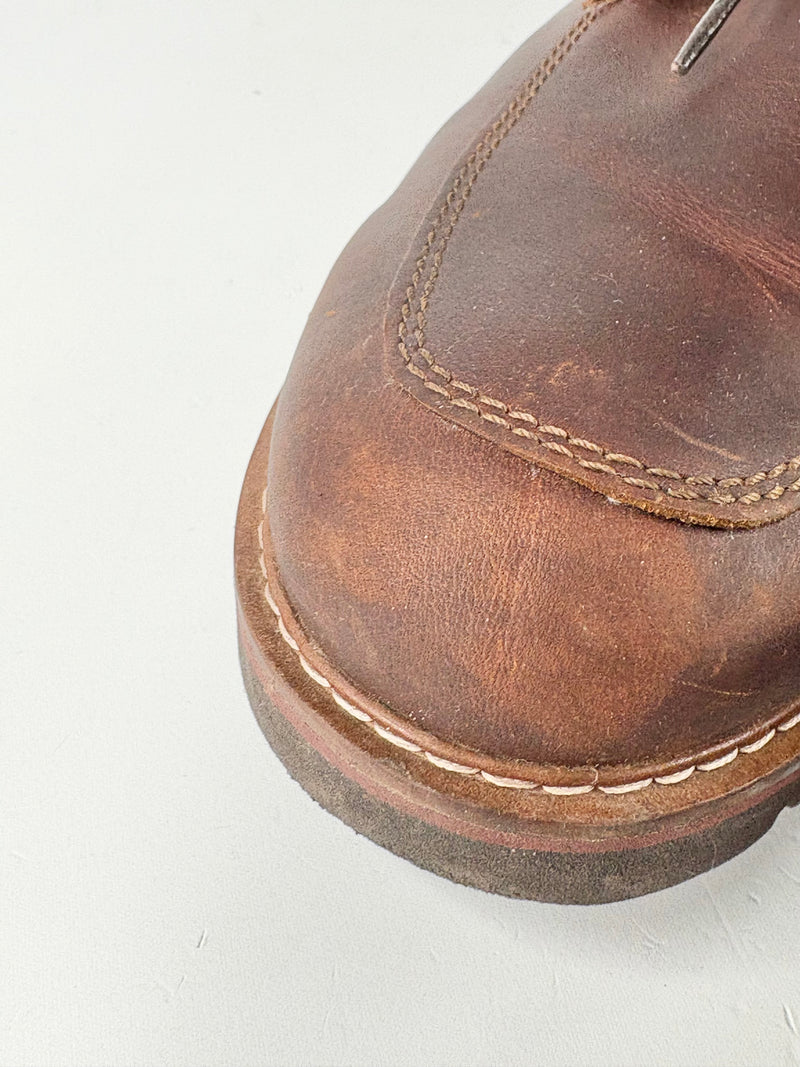 Rockport Dark Brown Leather Lace-Up Ankle Boots - EU45