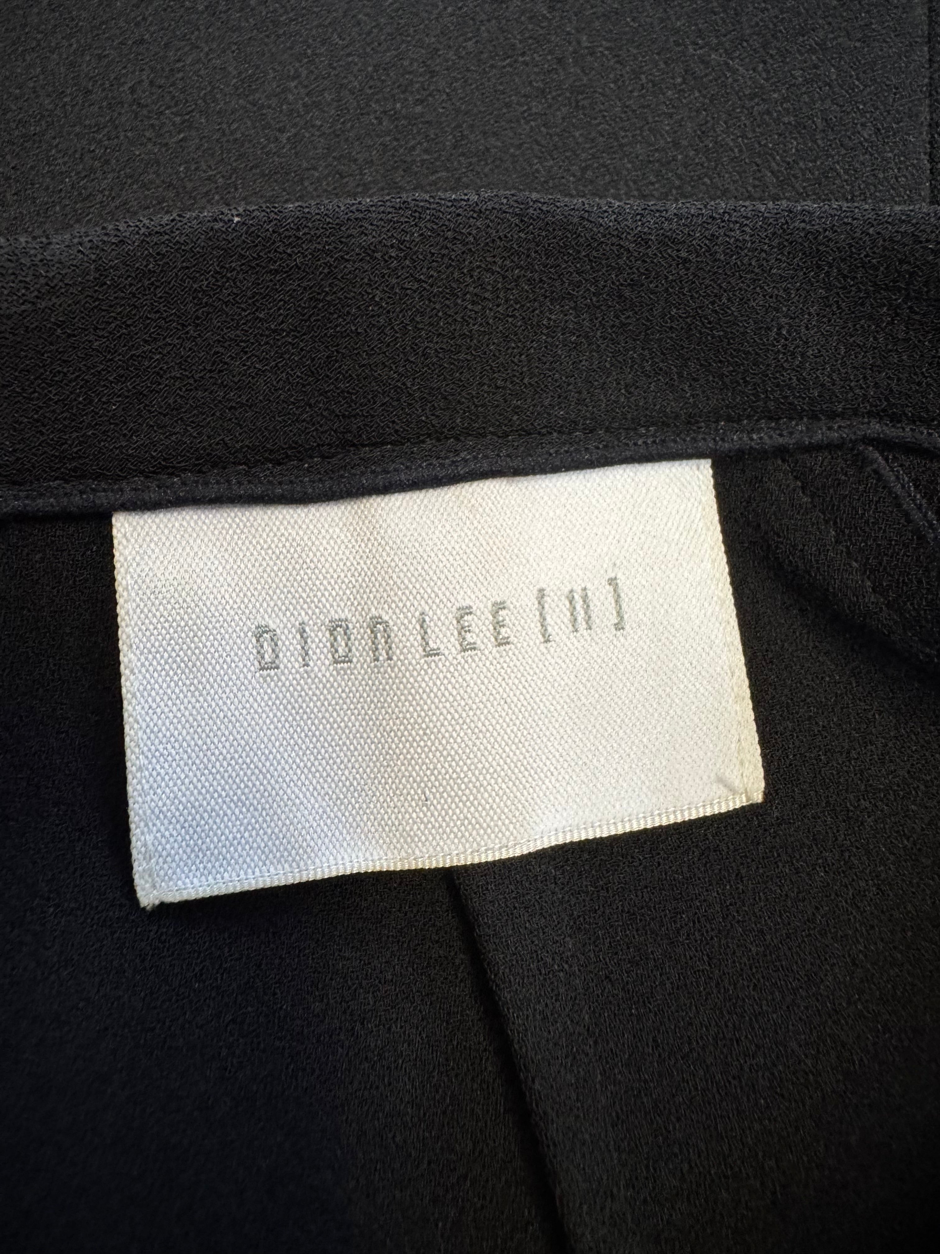 Dion Lee Black Pencil Skirt - AU6