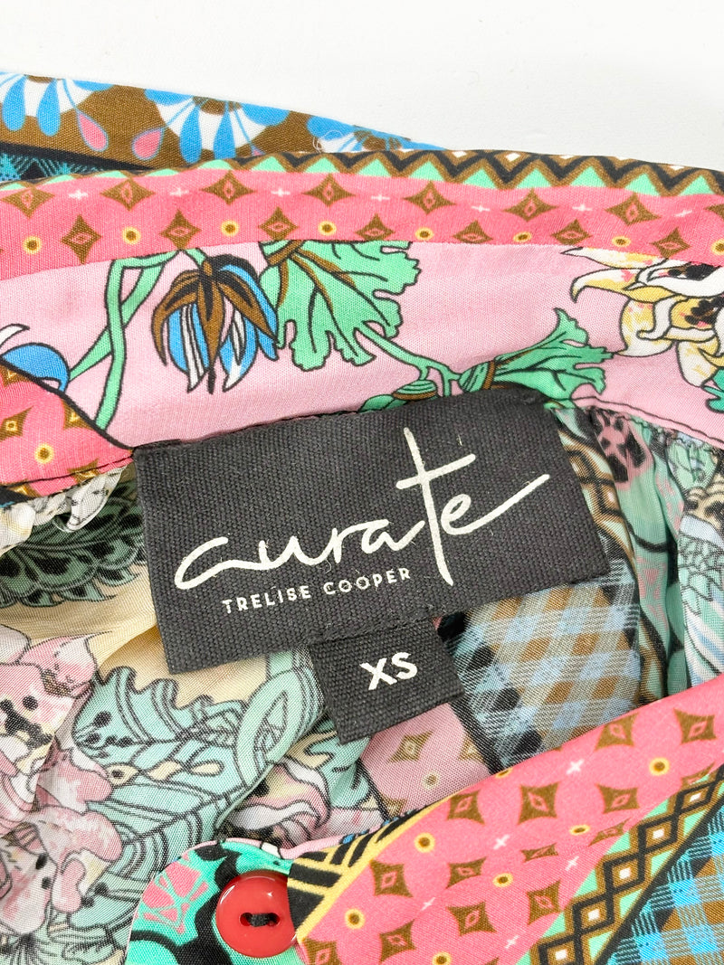 Curate by Trelise Cooper Multicolour-Mosaic 'Crossroads' Shirt - AU6/8