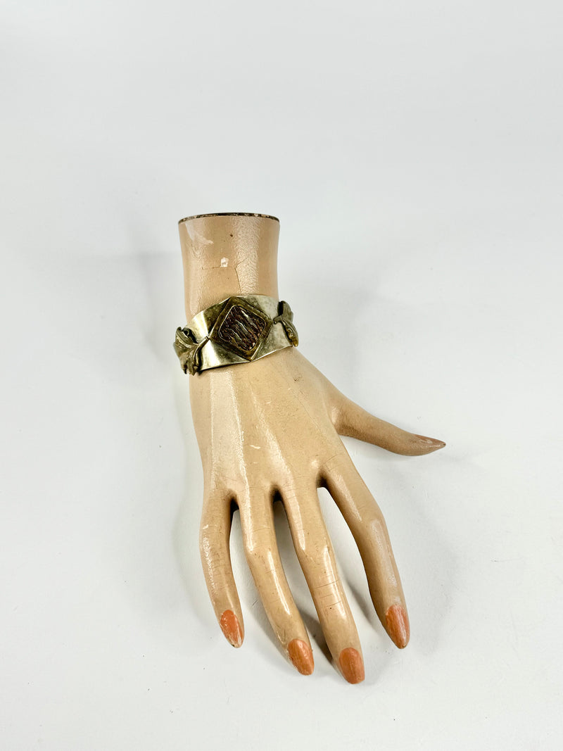 Leaf Patterned Cuff