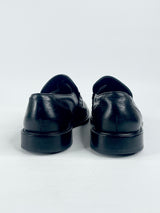 Lloyd Extraweit Black Leather 'Konak' Loafers - EU40.5