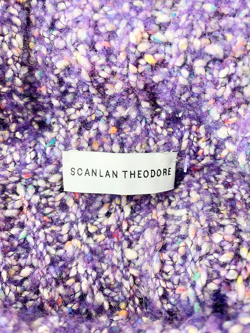 Scanlan Theodore Purple Relaxed Fit Sweater - AU10